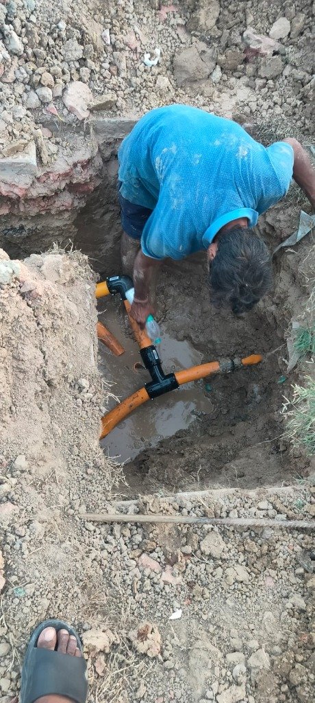 Pipeline Excavation Site